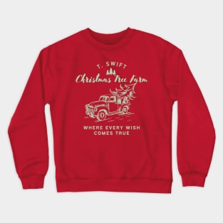 Swift Christmas Tree Farm 2 Crewneck Sweatshirt